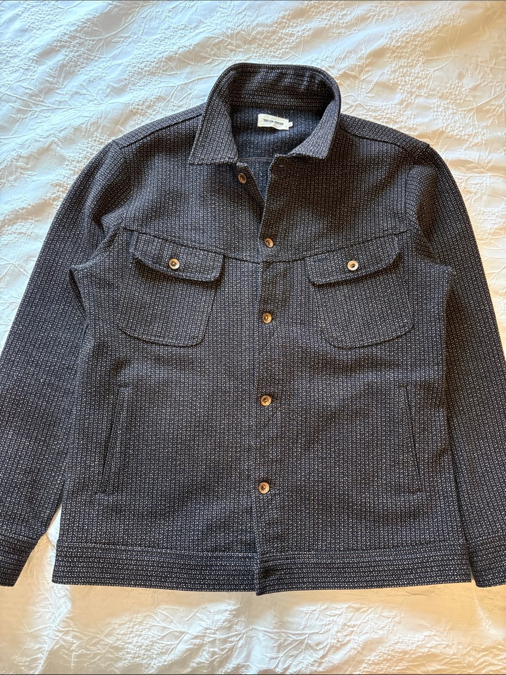 Taylor Stitch Wool/Cotton Long Haul Jacket